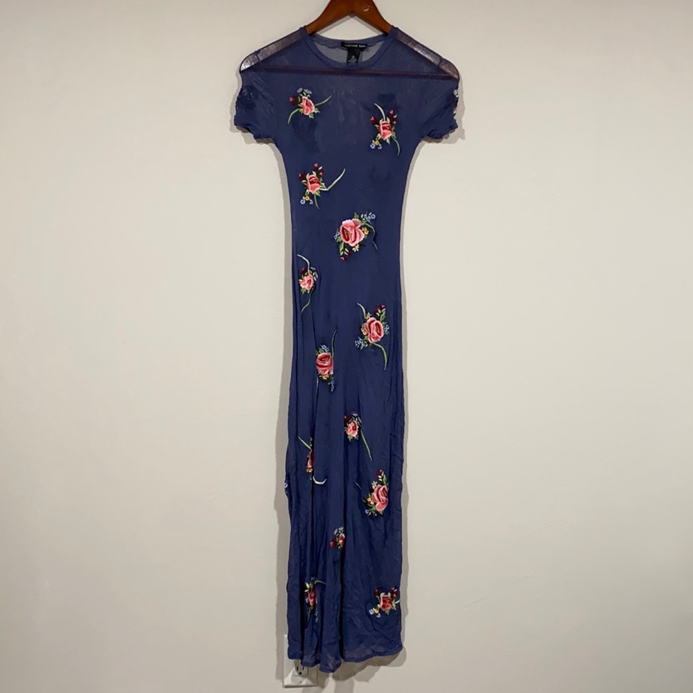 RARE Vintage Vivienne Tam Floral Dress